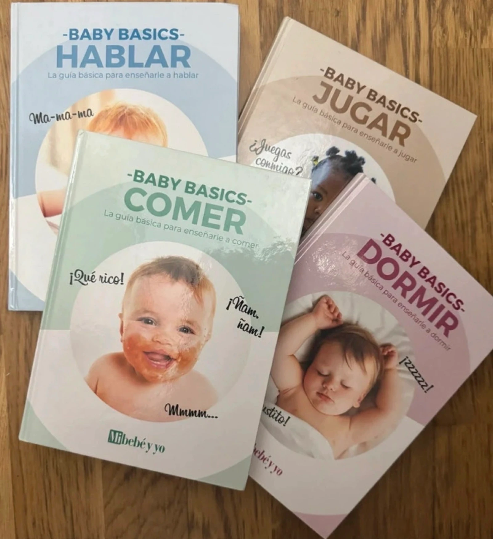 Libros 4 guías comer, dormir, hablar y jugar